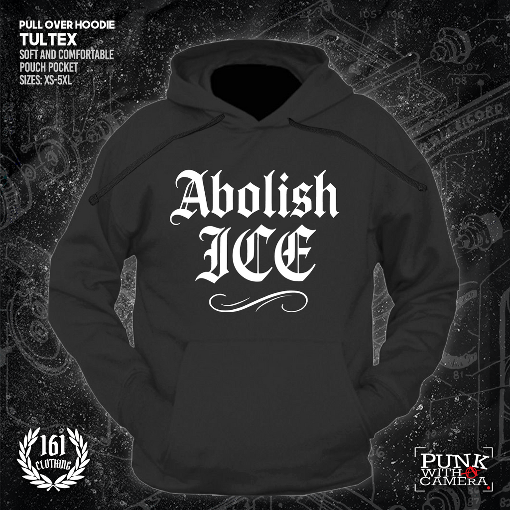 Abolish Ice Old English - 161.Clothing - Mutual Aid Design