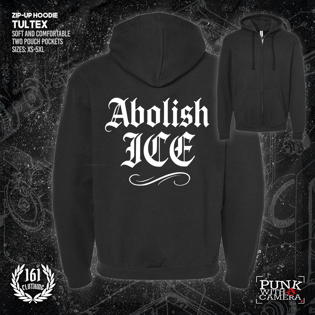Abolish Ice Old English - 161.Clothing - Mutual Aid Design