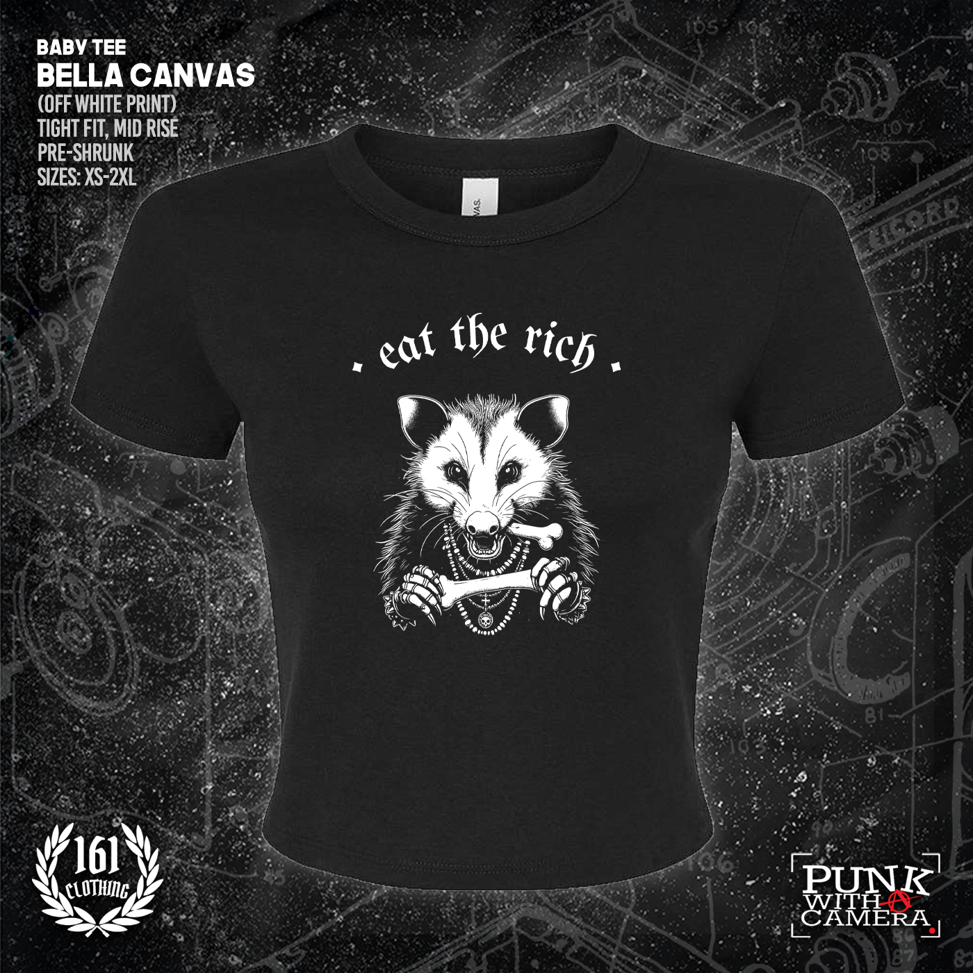 Eat The Rich Possum - 161.Clothing