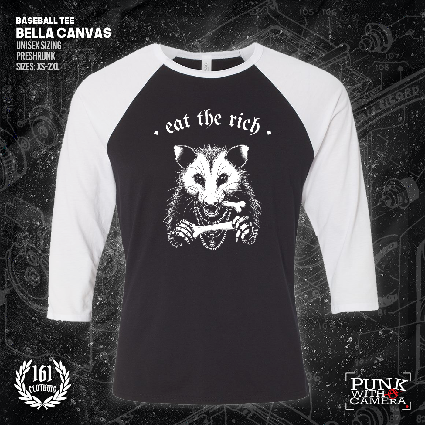 Eat The Rich Possum - 161.Clothing