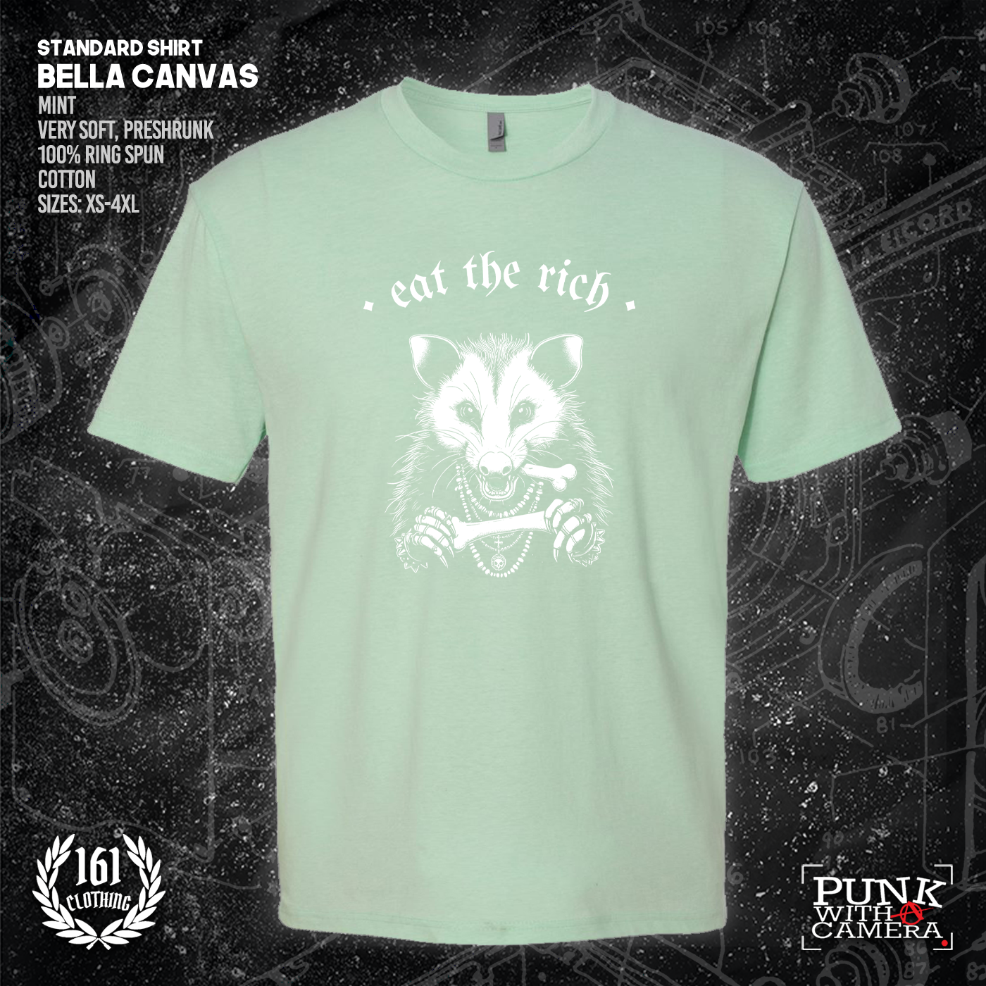 Eat The Rich Possum - 161.Clothing