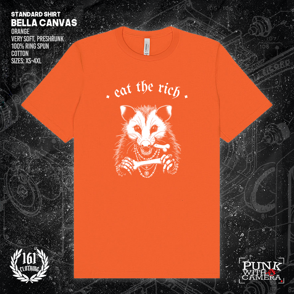 Eat The Rich Possum - 161.Clothing
