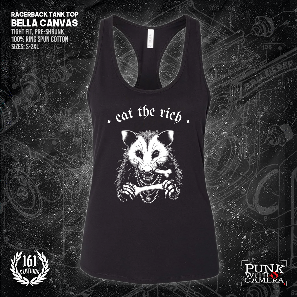 Eat The Rich Possum - 161.Clothing