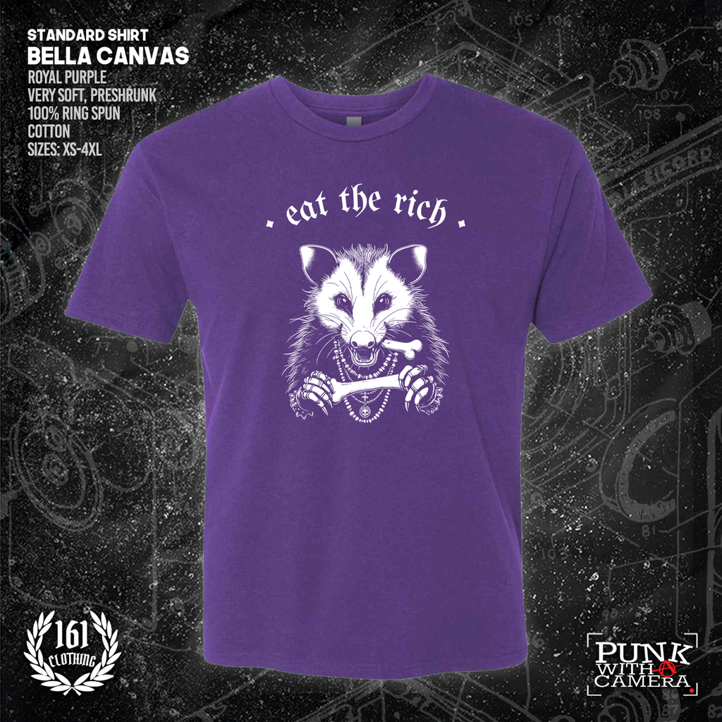 Eat The Rich Possum - 161.Clothing