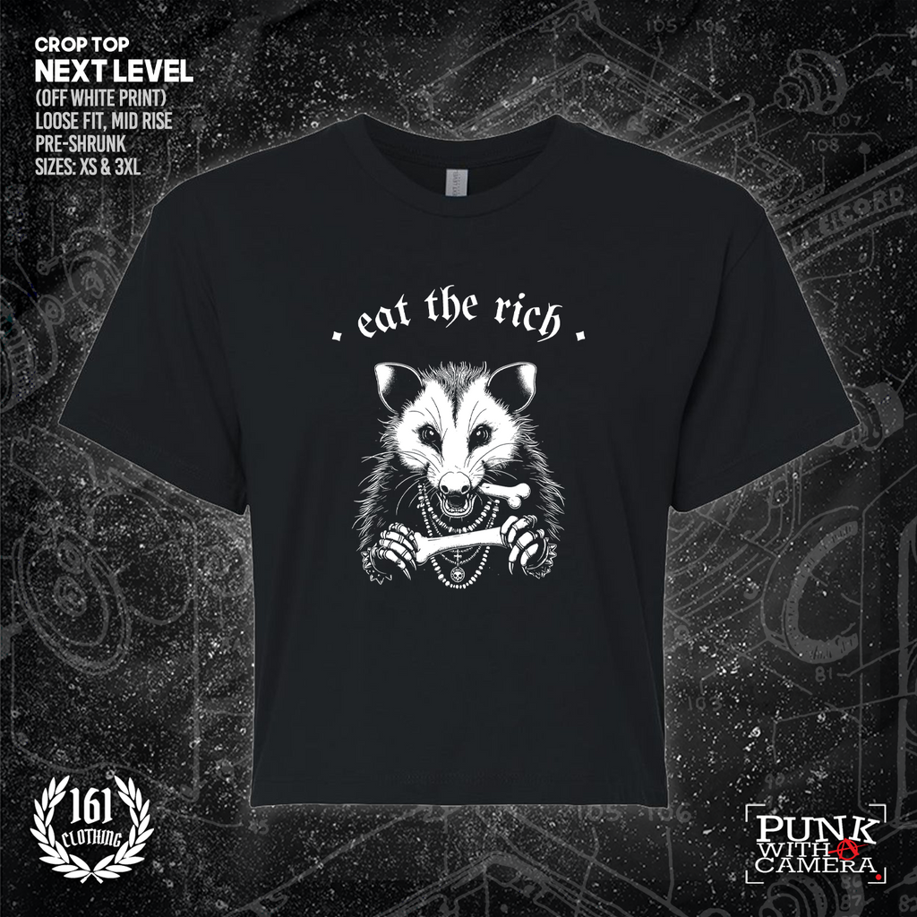 Eat The Rich Possum - 161.Clothing