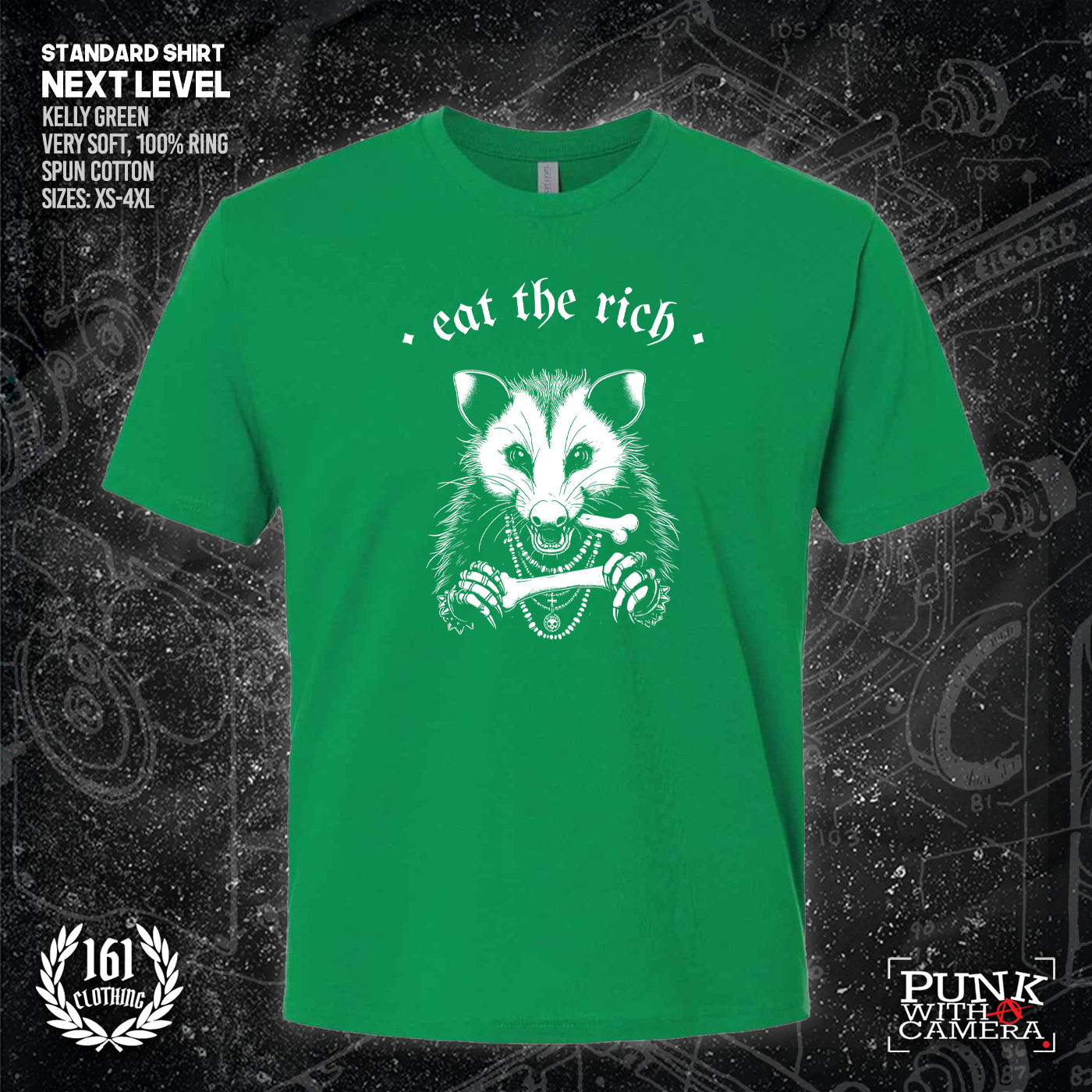 Eat The Rich Possum - 161.Clothing