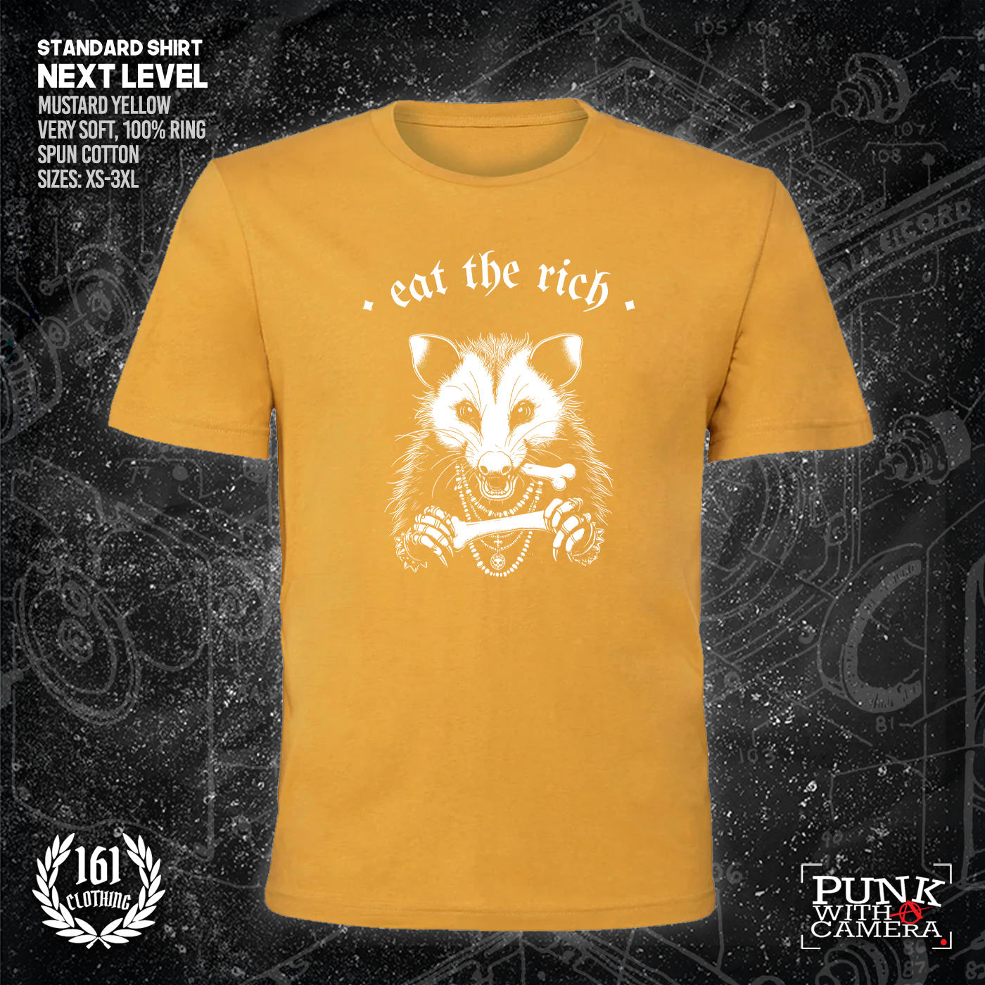 Eat The Rich Possum - 161.Clothing