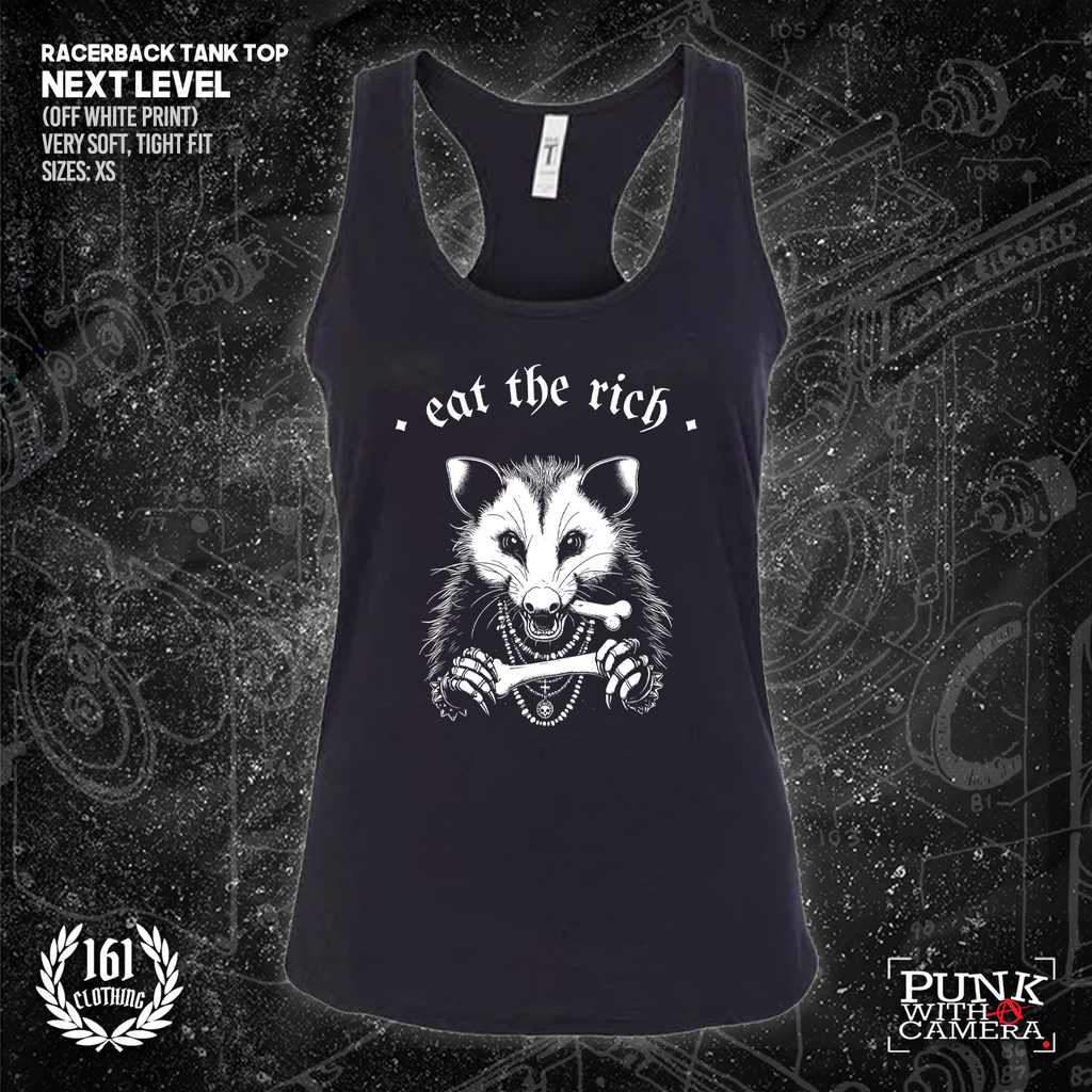 Eat The Rich Possum - 161.Clothing