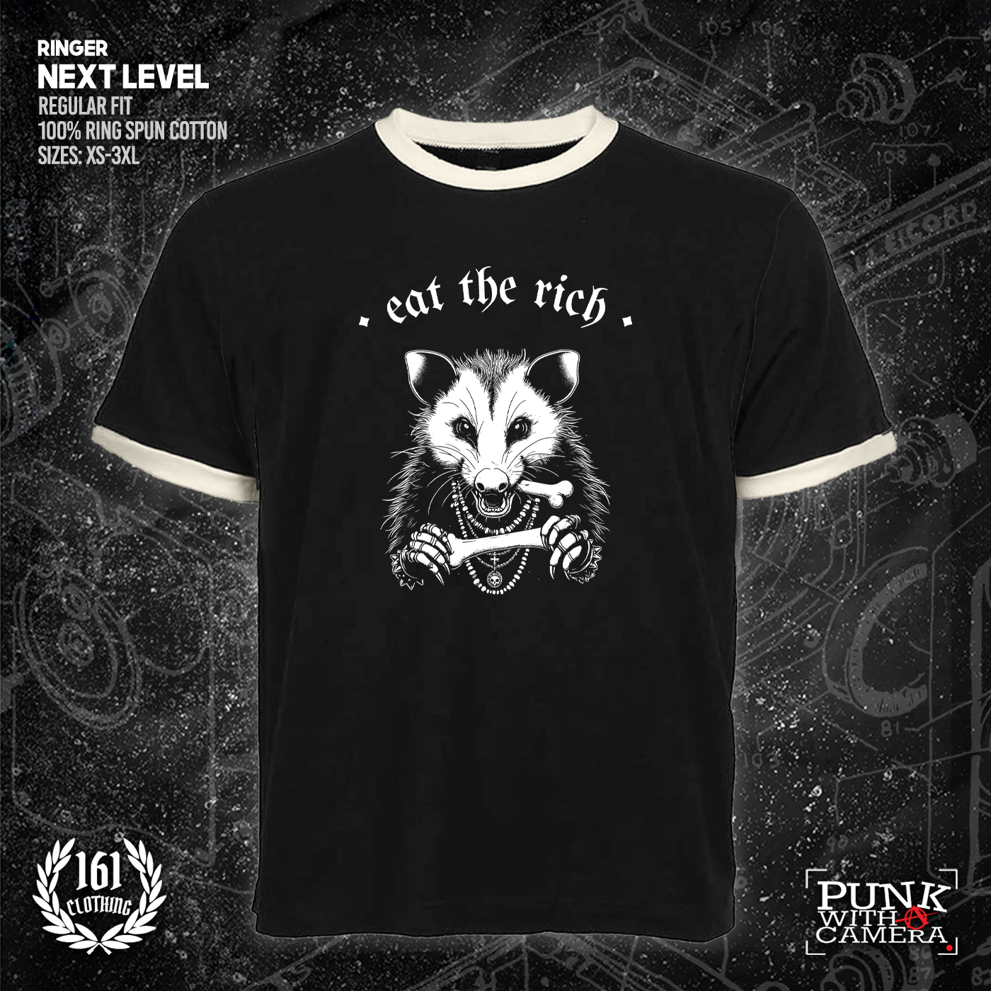 Eat The Rich Possum - 161.Clothing