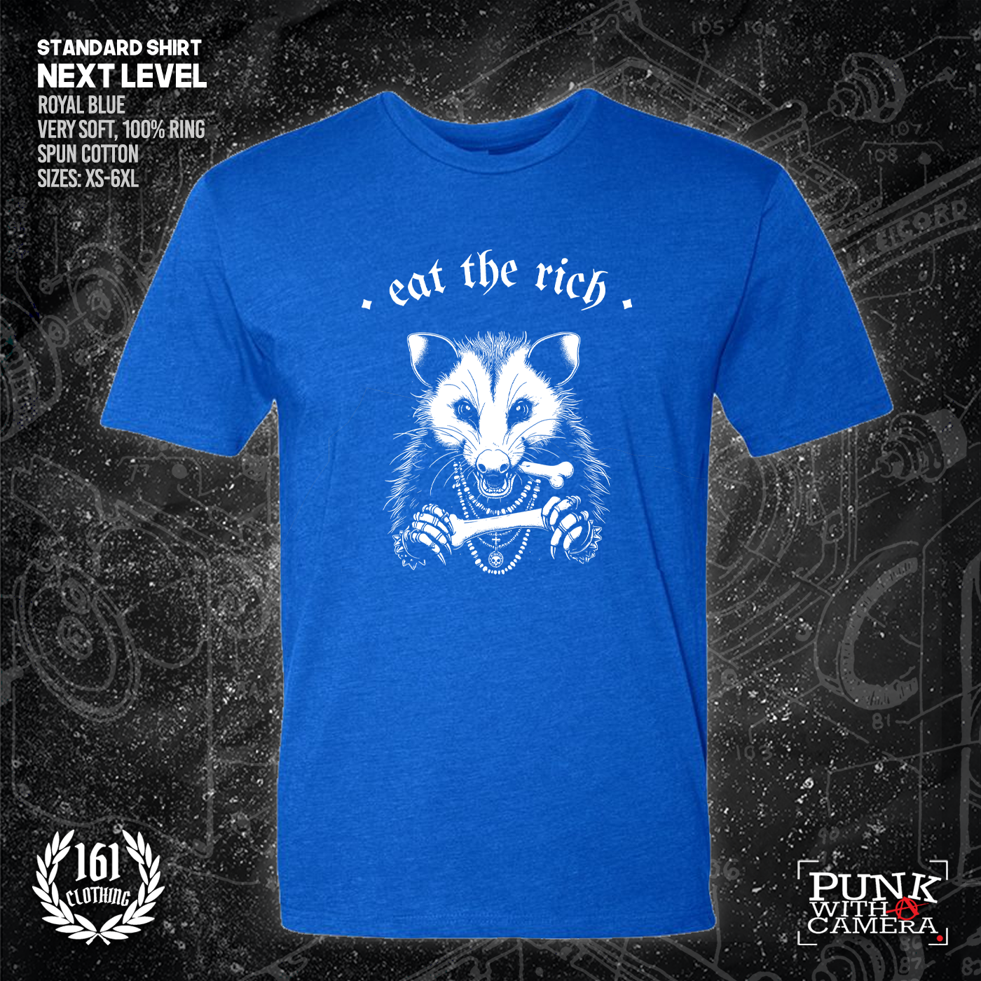 Eat The Rich Possum - 161.Clothing
