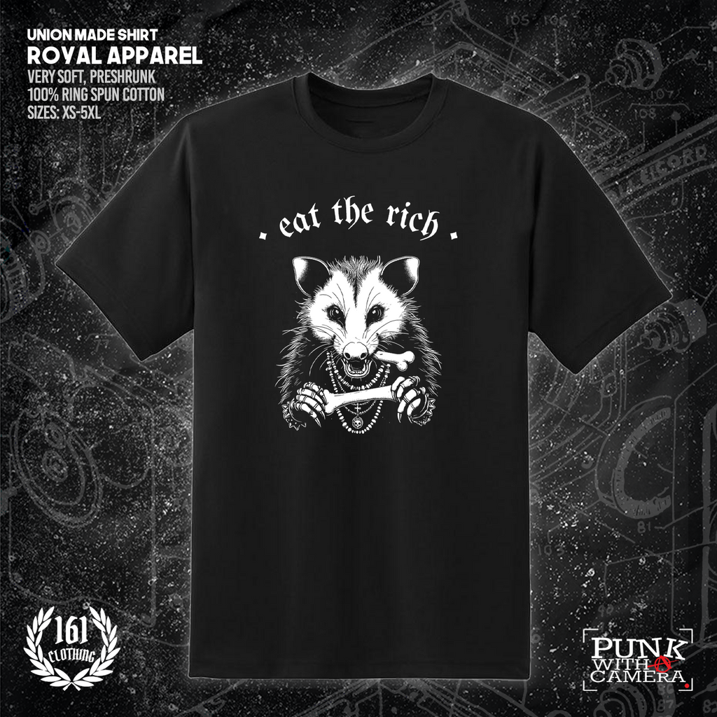 Eat The Rich Possum - 161.Clothing