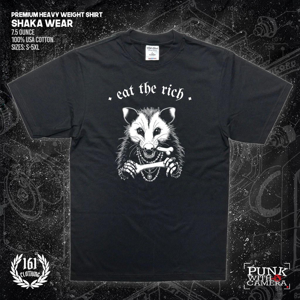 Eat The Rich Possum - 161.Clothing