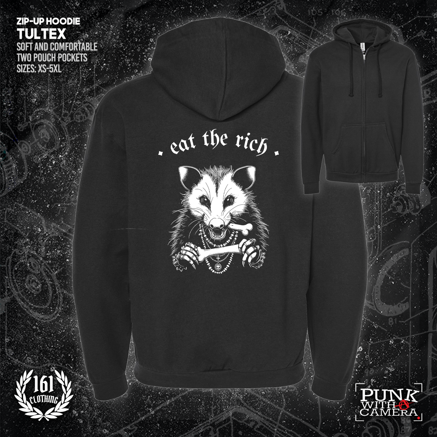 Eat The Rich Possum - 161.Clothing
