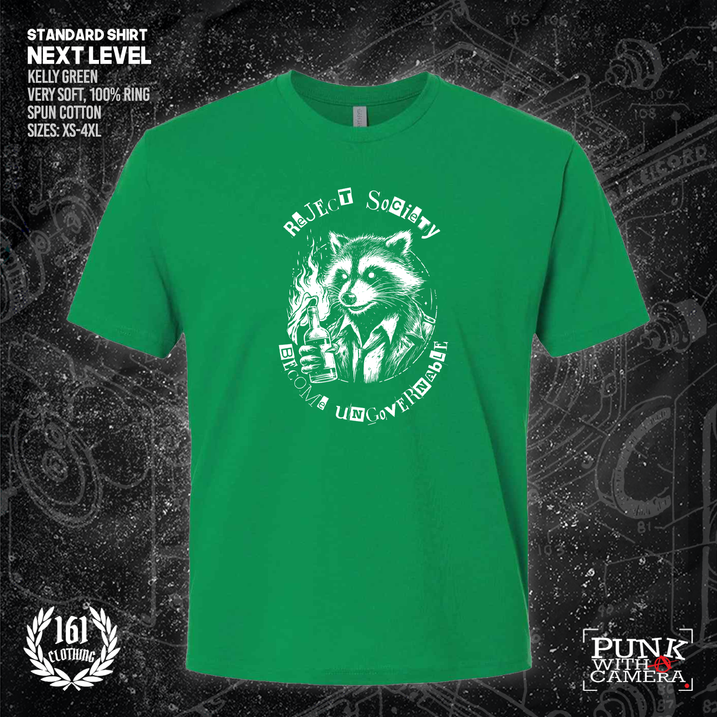Reject Society Become Ungovernable - 161.Clothing
