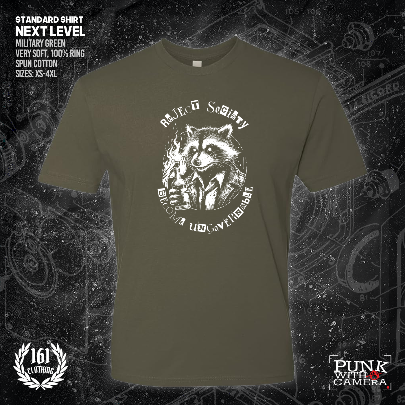 Reject Society Become Ungovernable - 161.Clothing