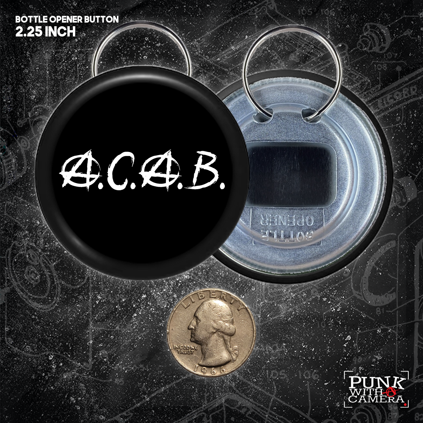 ACAB - Buttons (1, 1.5, & 2.25 Inch)