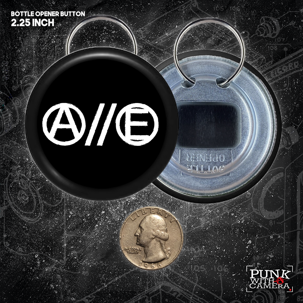 A//E Anarchy & Equality - Buttons (1, 1.25 1.5, & 2.25 Inch)
