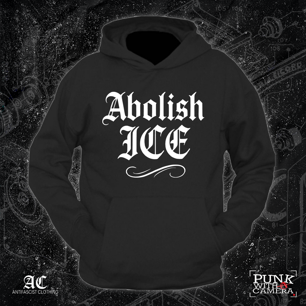 Abolish Ice Old English - 161.Clothing - Mutual Aid Design