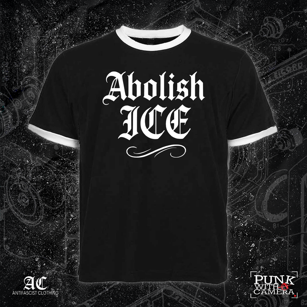 Abolish Ice Old English - 161.Clothing - Mutual Aid Design