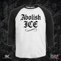 Abolish Ice Old English - Anti-Fascist Clothing - Mutual Aid Design