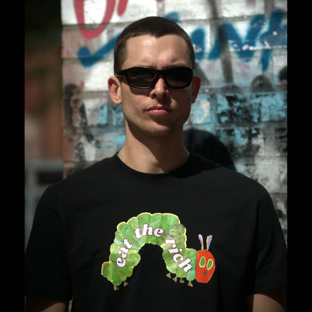 Eat The Rich Caterpillar - DTF Press NOT SCREEN PRINTED - 161.Clothing