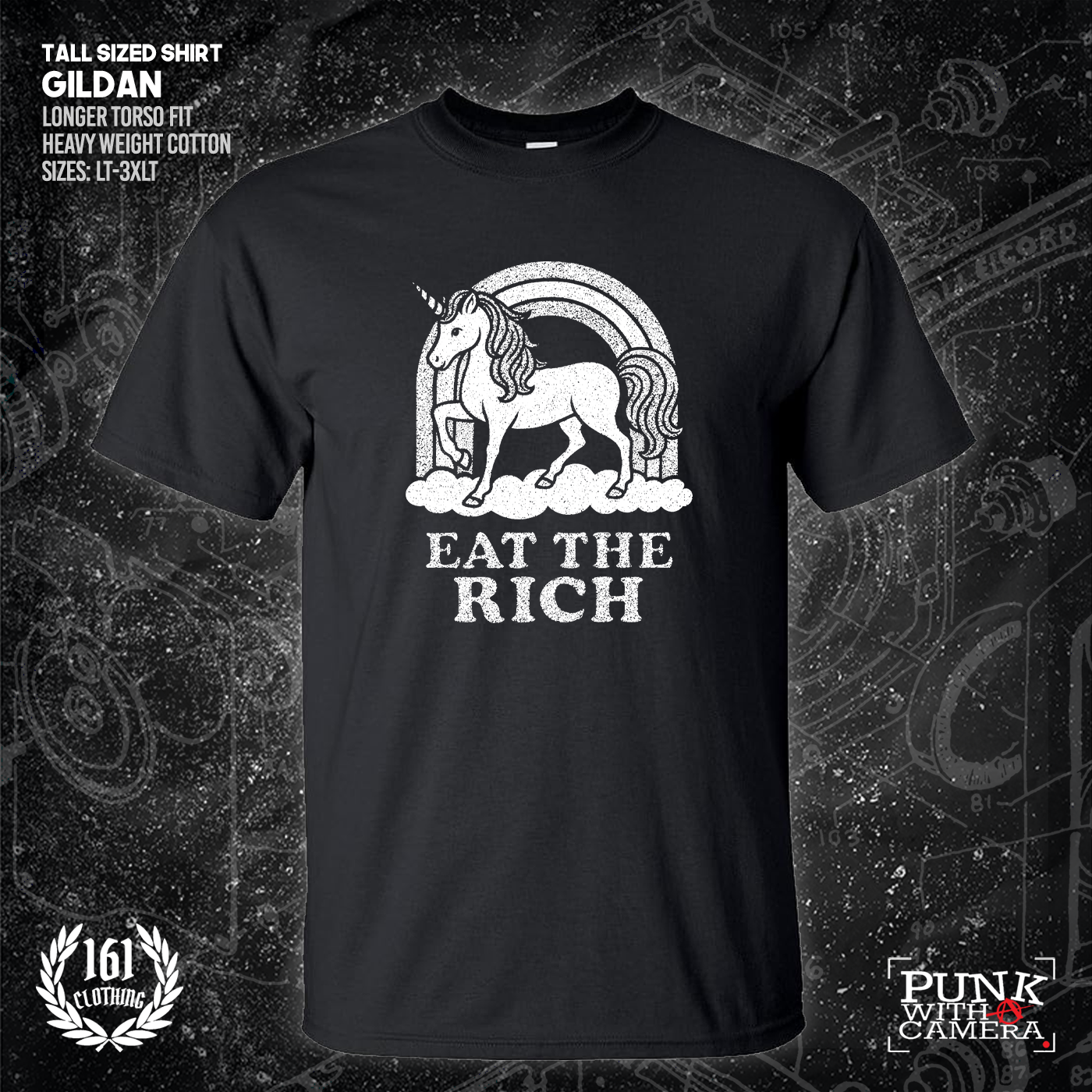 Eat The Rich Unicorn - 161.Clothing