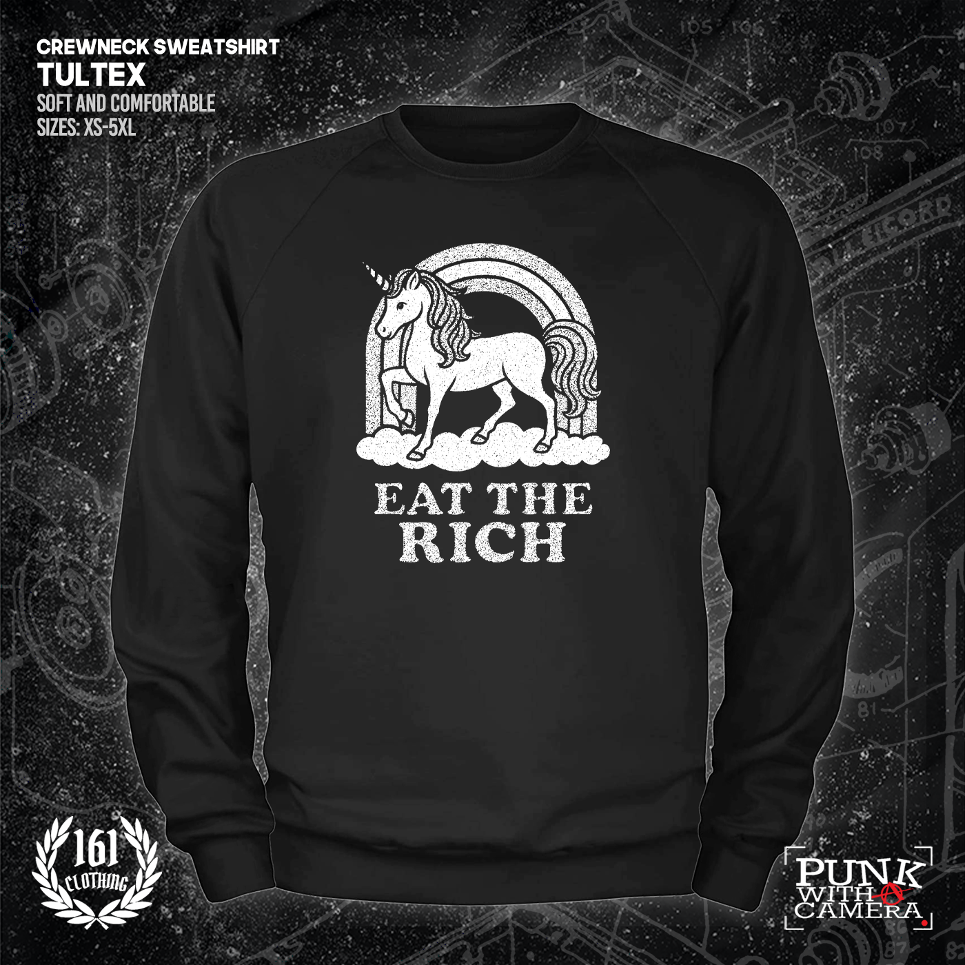 Eat The Rich Unicorn - 161.Clothing
