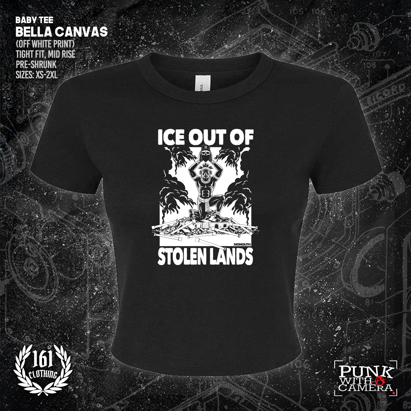 Ice Out Of Stolen Land - 161 Clothing - Mutual Aid Design