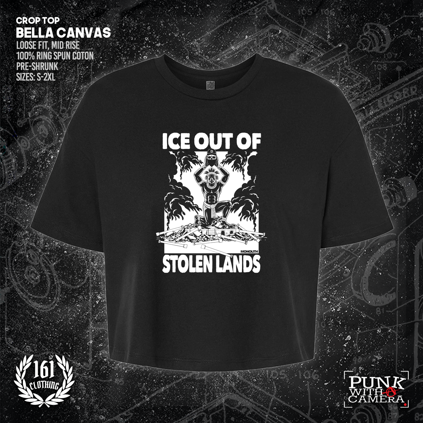Ice Out Of Stolen Land - 161 Clothing - Mutual Aid Design