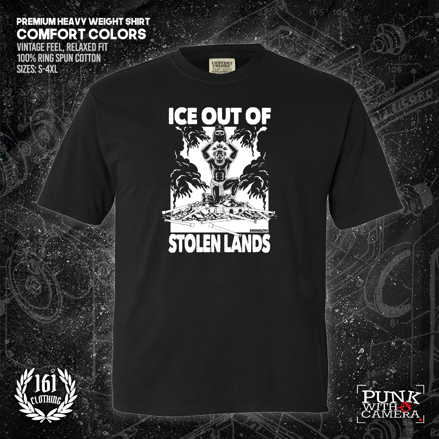 Ice Out Of Stolen Land - 161 Clothing - Mutual Aid Design