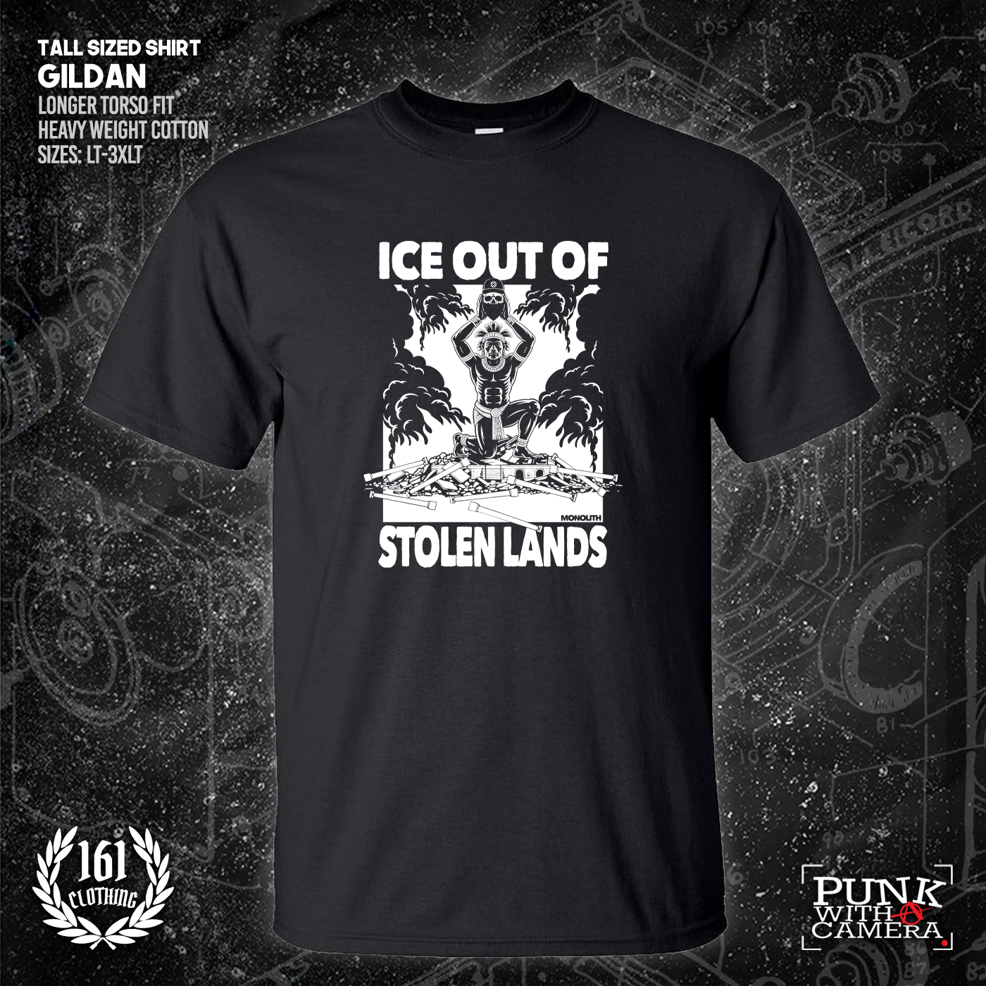 Ice Out Of Stolen Land - 161 Clothing - Mutual Aid Design