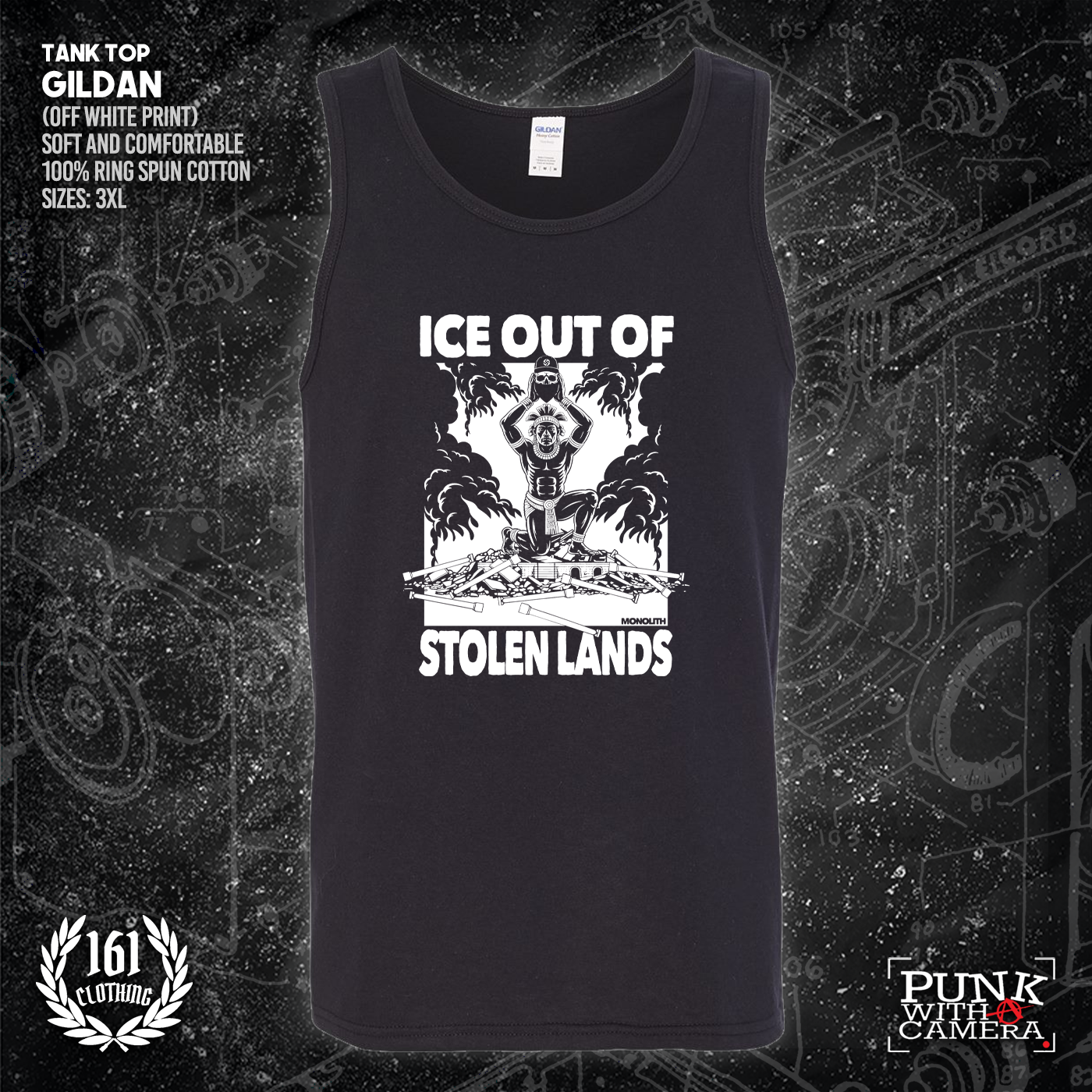 Ice Out Of Stolen Land - 161 Clothing - Mutual Aid Design