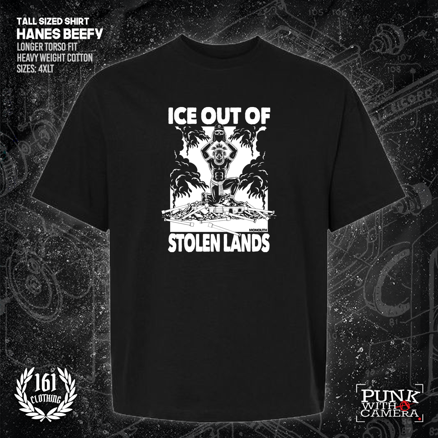 Ice Out Of Stolen Land - 161 Clothing - Mutual Aid Design