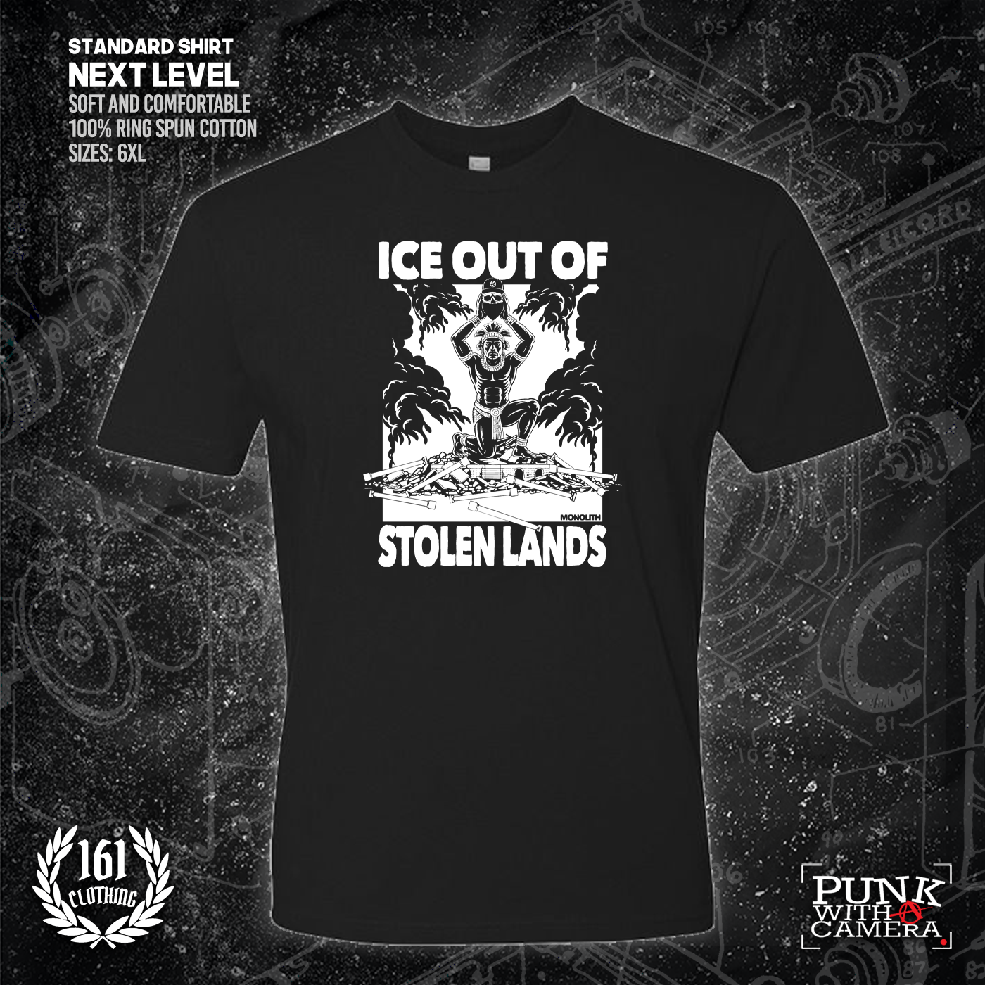 Ice Out Of Stolen Land - 161 Clothing - Mutual Aid Design
