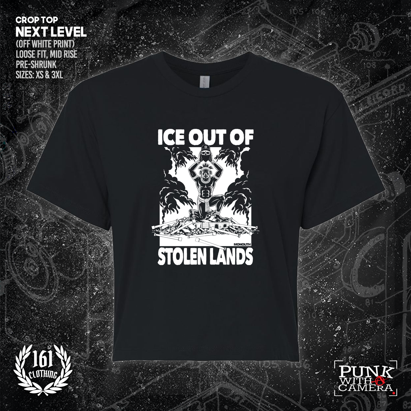 Ice Out Of Stolen Land - 161 Clothing - Mutual Aid Design