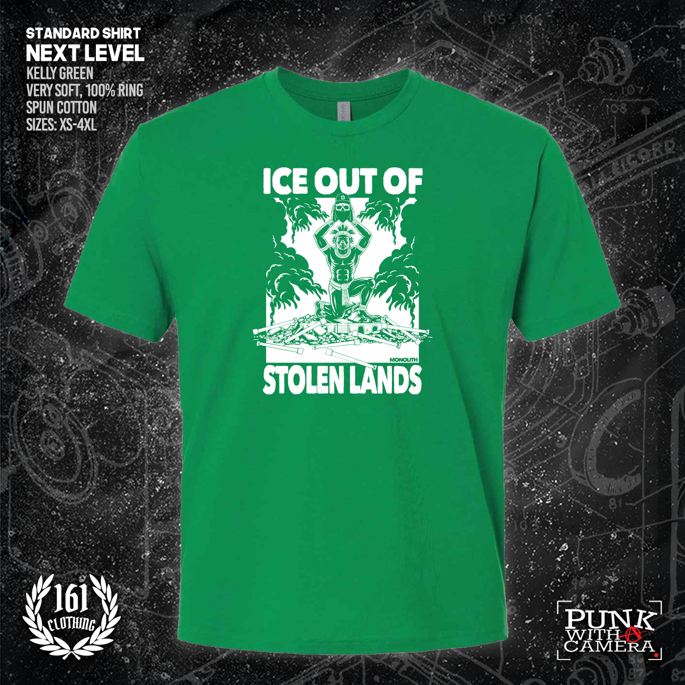 Ice Out Of Stolen Land - 161 Clothing - Mutual Aid Design