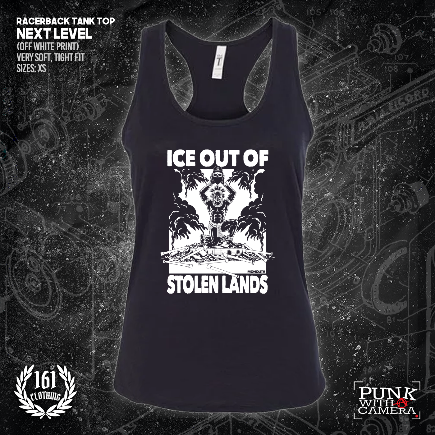 Ice Out Of Stolen Land - 161 Clothing - Mutual Aid Design