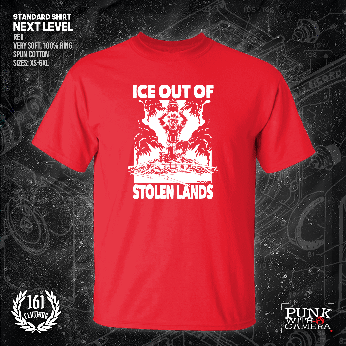 Ice Out Of Stolen Land - 161 Clothing - Mutual Aid Design