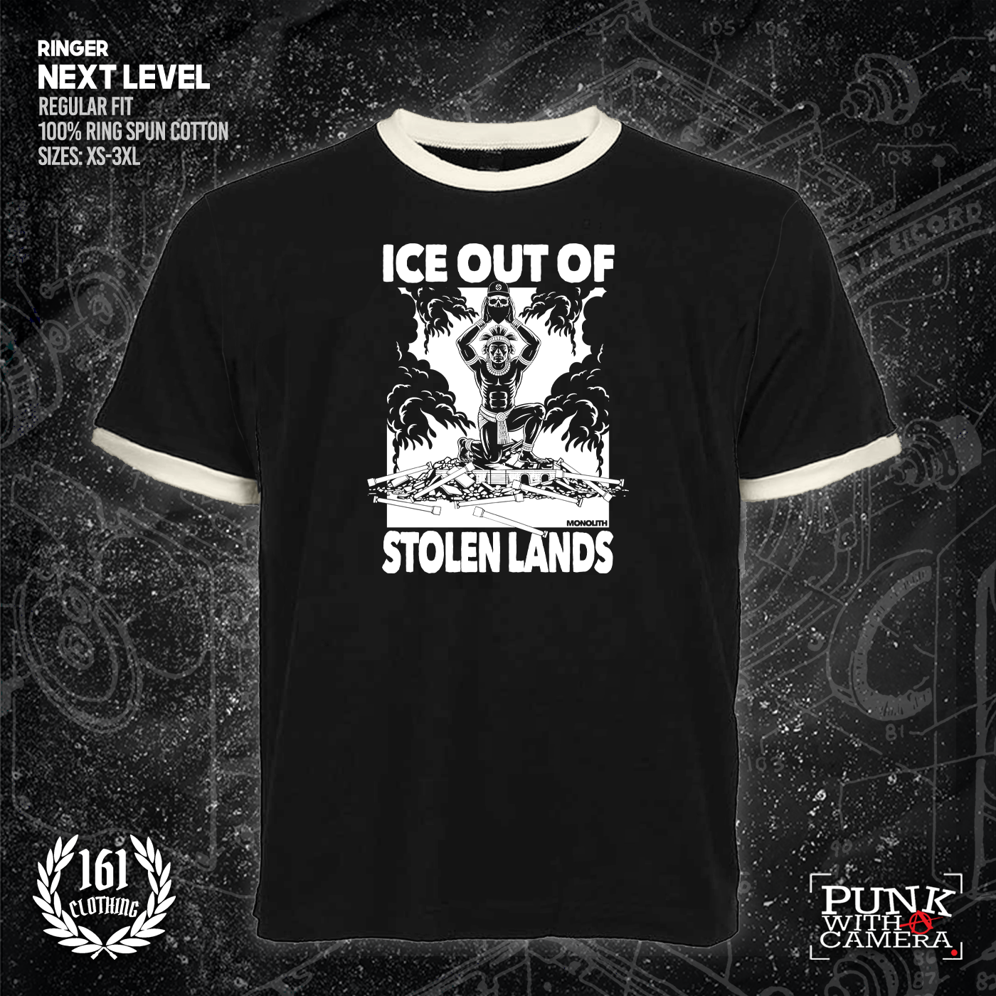 Ice Out Of Stolen Land - 161 Clothing - Mutual Aid Design