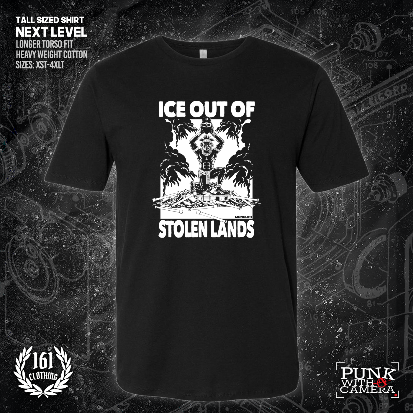 Ice Out Of Stolen Land - 161 Clothing - Mutual Aid Design