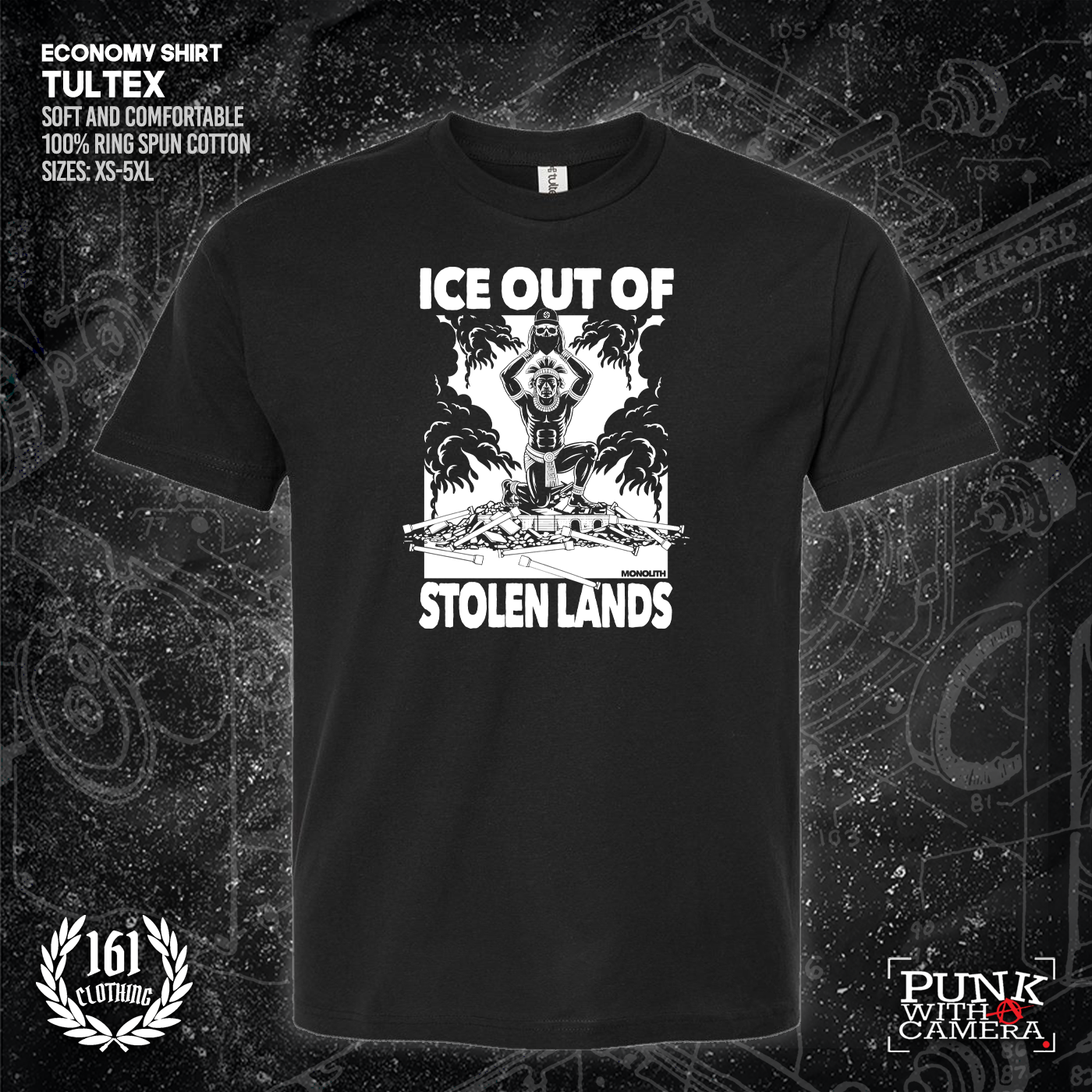 Ice Out Of Stolen Land - 161 Clothing - Mutual Aid Design