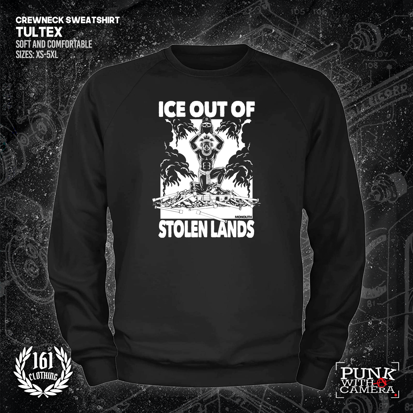 Ice Out Of Stolen Land - 161 Clothing - Mutual Aid Design