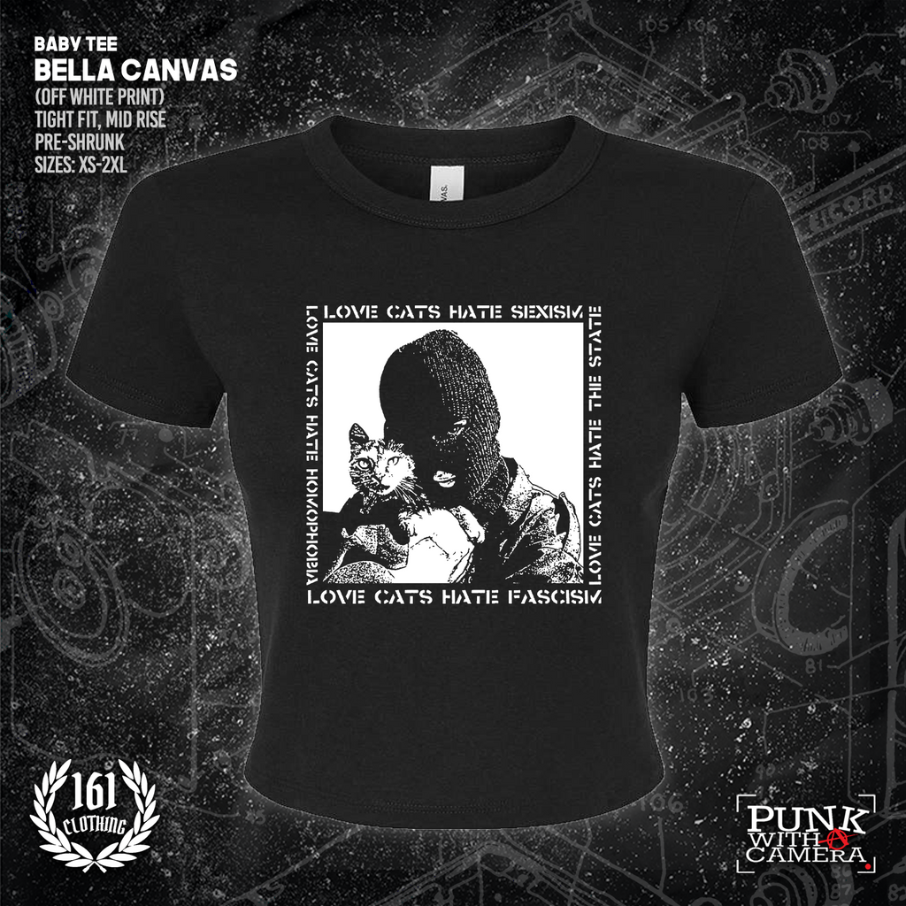 Love Cats Hate Fascism - 161.Clothing