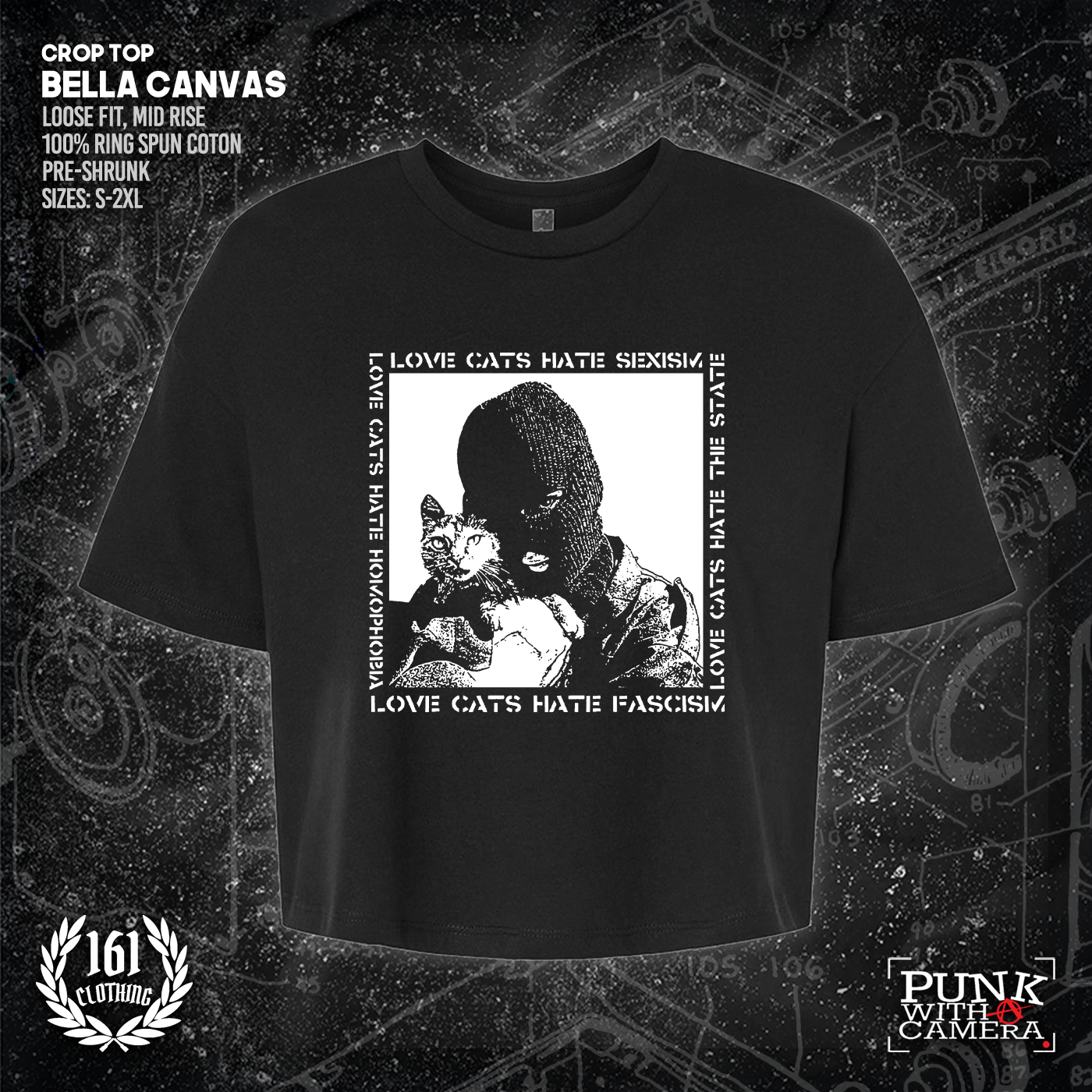 Love Cats Hate Fascism - 161.Clothing