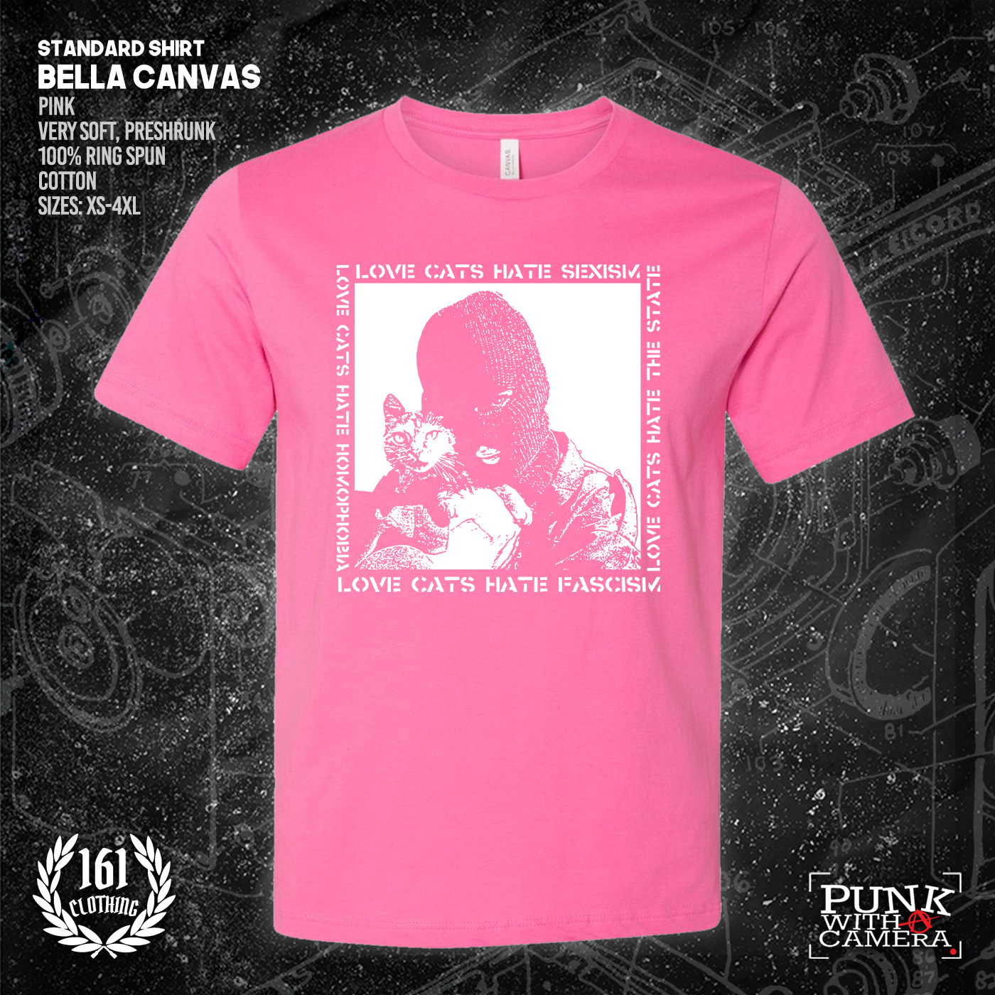 Love Cats Hate Fascism - 161.Clothing