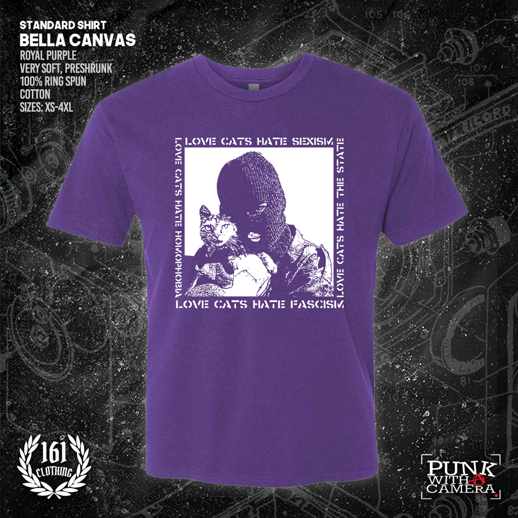 Love Cats Hate Fascism - 161.Clothing