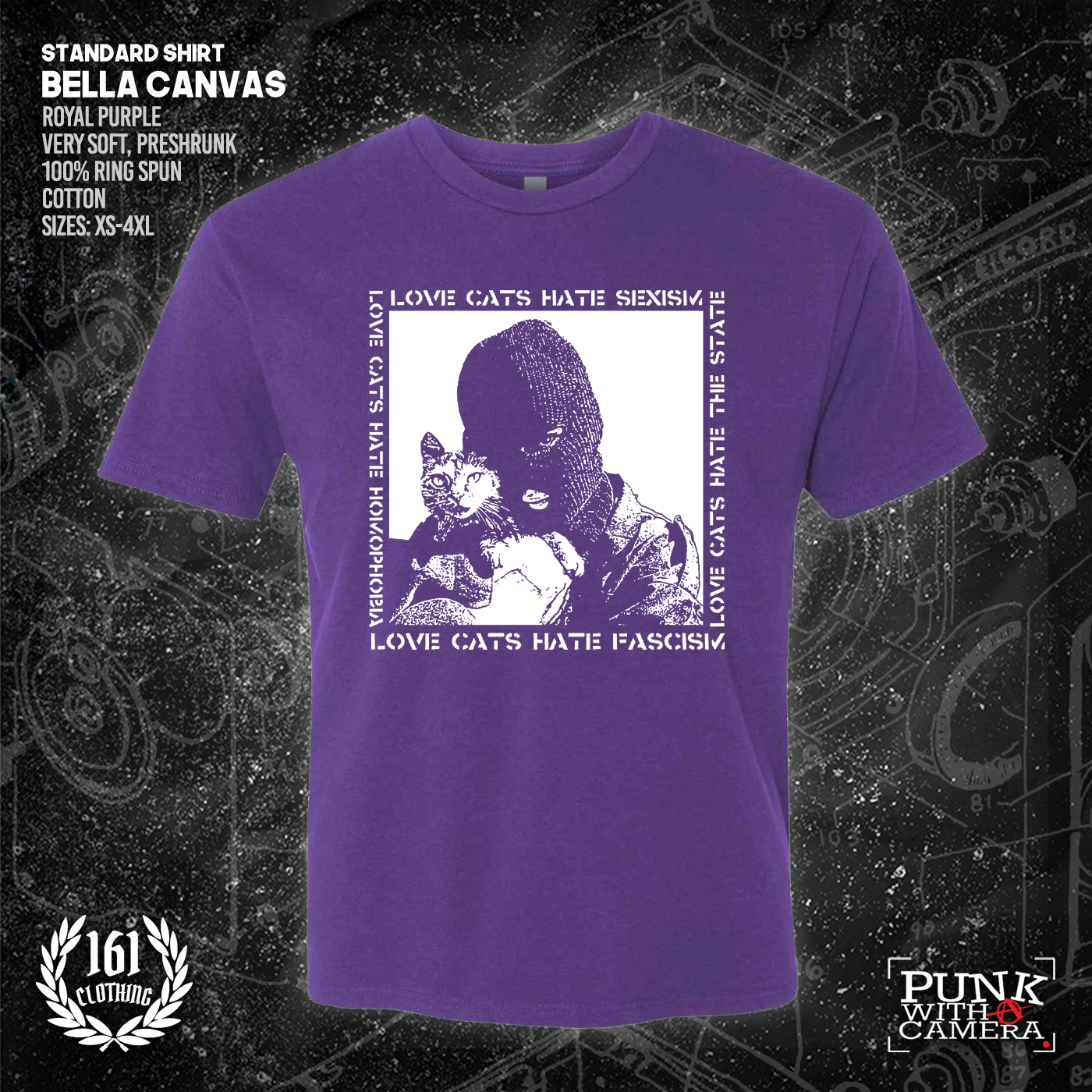 Love Cats Hate Fascism - 161.Clothing