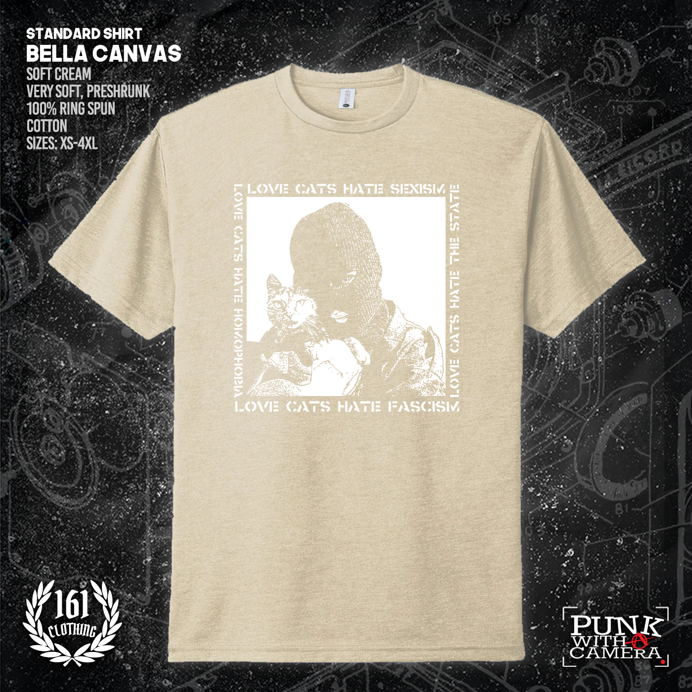 Love Cats Hate Fascism - 161.Clothing