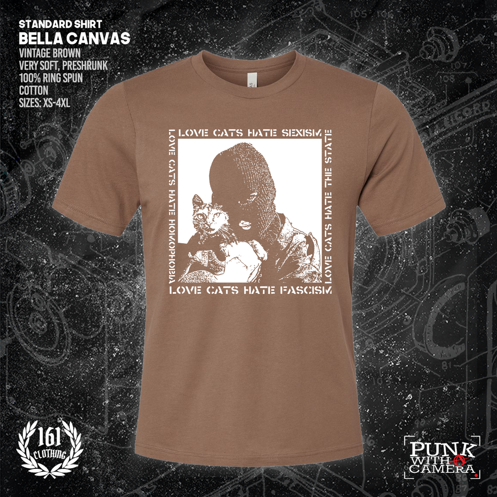 Love Cats Hate Fascism - 161.Clothing