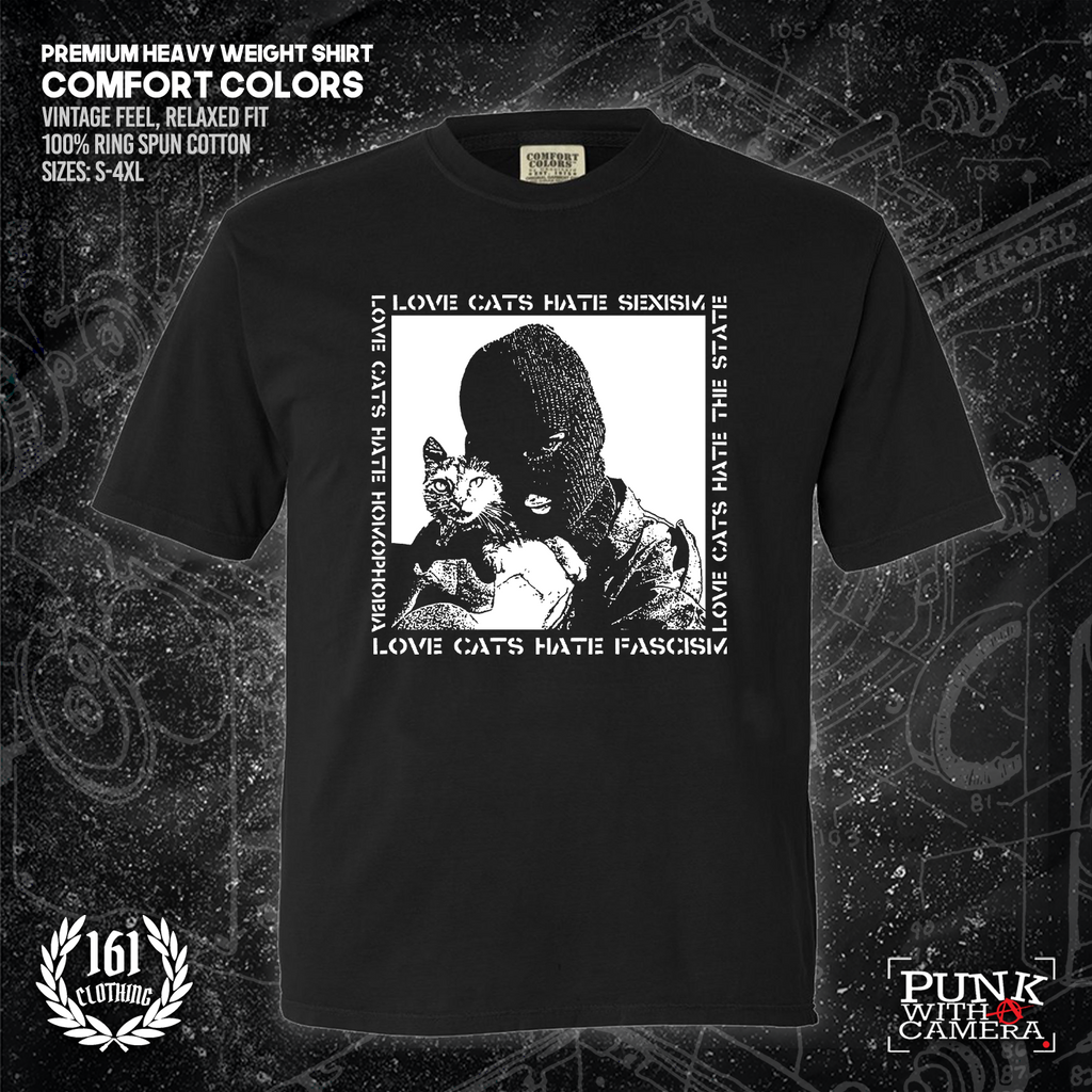 Love Cats Hate Fascism - 161.Clothing